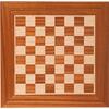 Ξύλινη Χειροποίητη Σκακιέρα WB34M- Mahogany Wood & Oak inlaid handcrafted chessboard 34x34cm (Small)