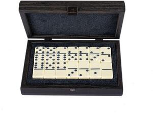 Domino Set in Black wooden replica case DXL10 Manopoulos