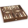 Τάβλι - Σκάκι  STP28E - Classic Style - 2 in 1 Combo Game in Wenge Wooden Case -Chess/Backgammon