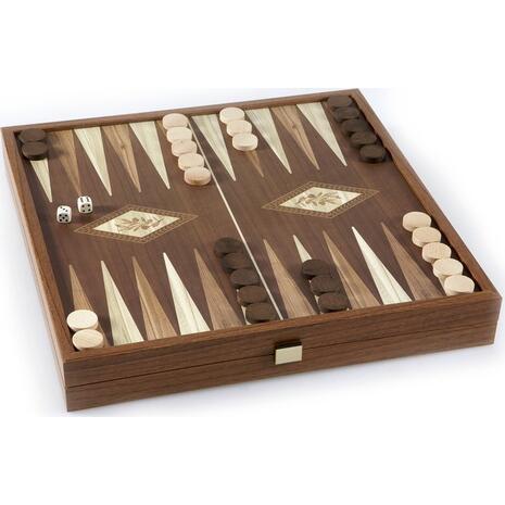 Τάβλι - Σκάκι  STP28E - Classic Style - 2 in 1 Combo Game in Wenge Wooden Case -Chess/Backgammon