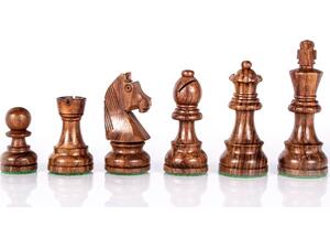 Πιόνια σκάκι ξύλινα με βάρος-  Staunton Wooden Weighted Chessmen f43b - Manopoulos