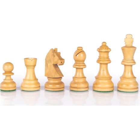 Πιόνια σκάκι ξύλινα με βάρος-  Staunton Wooden Weighted Chessmen f43b - Manopoulos