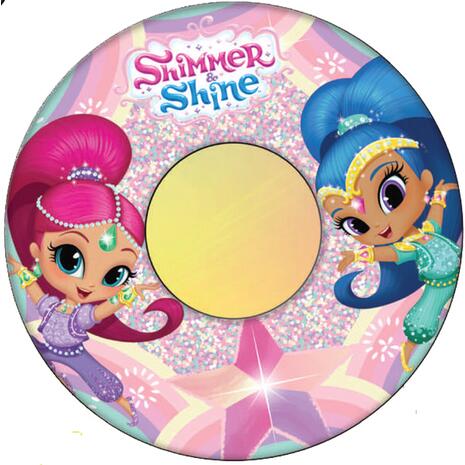 Φουσκωτό σωσίβιο κουλούρα θαλάσσης Shimmer& Shine 51cm (870-52110)