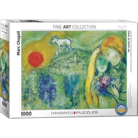 Πάζλ Eurographics 1000τεμ. The Lovers of Venice by Marc Chagall - Officially Licenced Museum