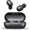 Ακουστικά HAYLOU earphones GT1, true wireless, θήκη φόρτισης, touch control, μαύρα (GT1-BK)