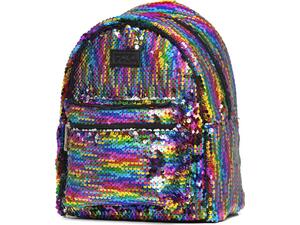 Σακίδιο πλάτης 1+1 θέσεων POLO Mini Queena Glitter Sequin (9-07-159-8042 2020)