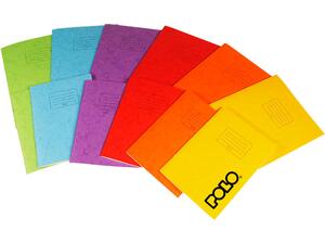 Τετράδιο POLO ριγέ 50 φύλλων καρφίτσα Α4 21x29 σε διάφορα χρώματα (9-19-059) (Διάφορα χρώματα)