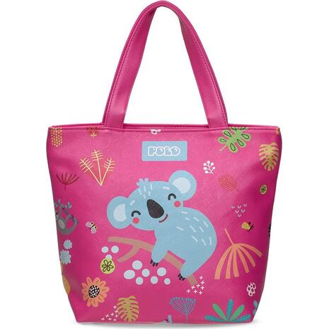 Τσάντα αγορών POLO mini shopper cute 10ll φούξια (9-07-963-16)