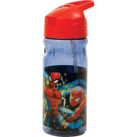 Παγουρίνο Πλαστικό GIM Flip Spiderman Classic 500ml (557-19203)