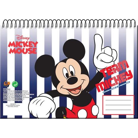 Μπλοκ Ζωγραφικής Mickey Mouse Α4 30 φύλλων (340-82413)