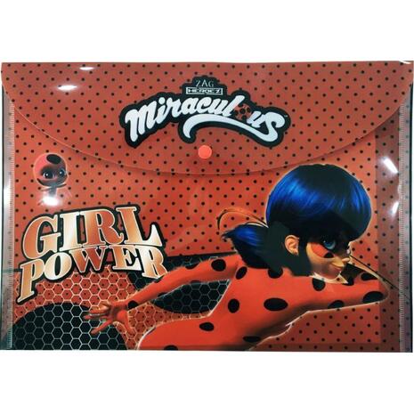 Φάκελος με κουμπί PP Ladybug (346-04580)