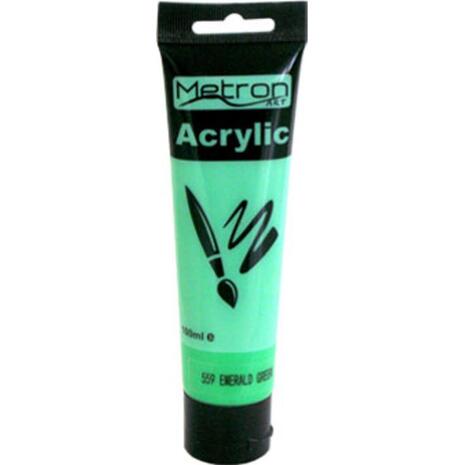 Ακρυλικό χρώμα METRON ART 100ml Emerald Green No 215