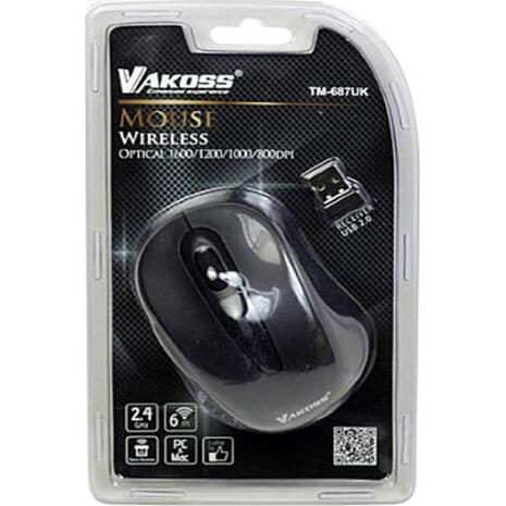 Ασύρματο οπτικό ποντίκι Vakoss USB ΤΜ-687UK