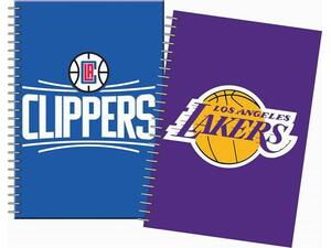 Τετράδιο BMU NBA Los Angeles Lakers-La Clippers 2 θεμάτων 17x25cm 70 φύλλων (338-44402) (Διάφορα σχέδια)