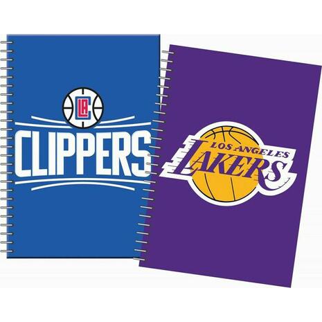 Τετράδιο BMU NBA Los Angeles Lakers-La Clippers 2 θεμάτων 17x25cm 70 φύλλων (338-44402) (Διάφορα σχέδια)