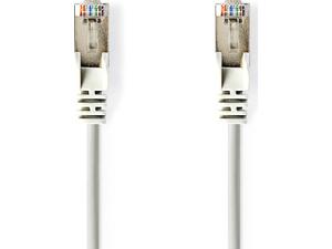 Καλώδιο F/UTP Nedis Cat.5e Cable 15m Λευκό (CCGT85110GY150)