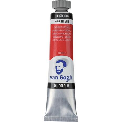 Χρώμα λαδιού Talens Van Gogh 20ml Νο306 Cadmium Red Deep (series 2)