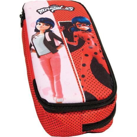 Κασετίνα οβάλ GIM Miraculous Ladybug Marinette (346-04144)