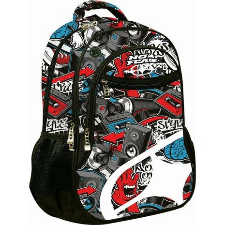 Σακίδιο πλάτης No Fear Red Graffiti (347-77031)
