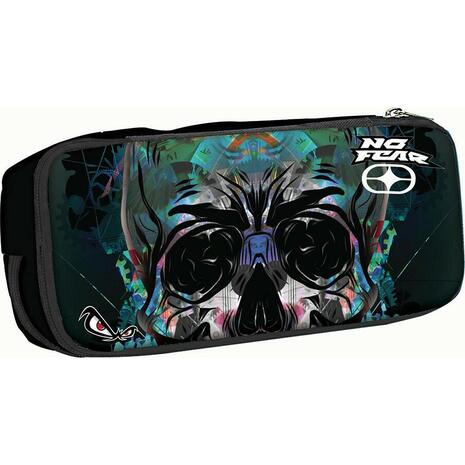 Κασετίνα οβάλ No Fear GLASS SKULL (347-81141)