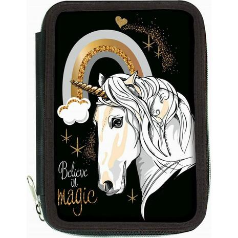 Κασετίνα γεμάτη διπλή Back me up Magic Unicorn (357-03100)