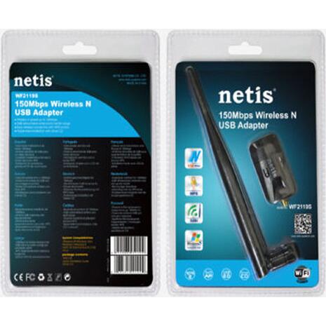 USB ασύρματος αντάπτορας  N150Mbps NETIS