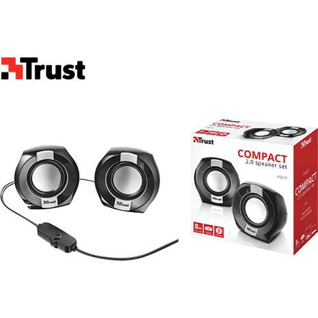 Ηχεία ΥπολογιστήTrust 2.0 8W POLO COMPACT