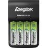 Φορτιστής Μπαταριών Energizer ACCU Recharge Base για AA/AAA με 4 ΑΑ Μπαταρίες 1300mAh και LED Ένδειξη Φόρτισης