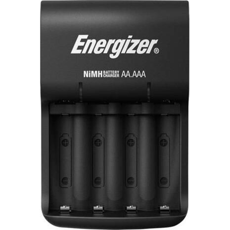 Φορτιστής Μπαταριών Energizer ACCU Recharge Base για AA/AAA με 4 ΑΑ Μπαταρίες 1300mAh και LED Ένδειξη Φόρτισης