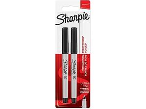 Σετ μαρκαδόροι ανεξίτηλοι Sharpie Ultra fine black 0.5mm 2 τεμαχίων (2084836)