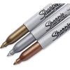 Σετ μαρκαδόροι ανεξίτηλοι Sharpie Metallic 0.9mm gold-silver-broze 3 τεμαχίων