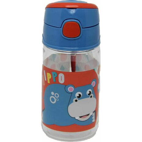 Παγουρίνο πλαστικό GIM Hippo Fisher Price 350ml (571-50204)