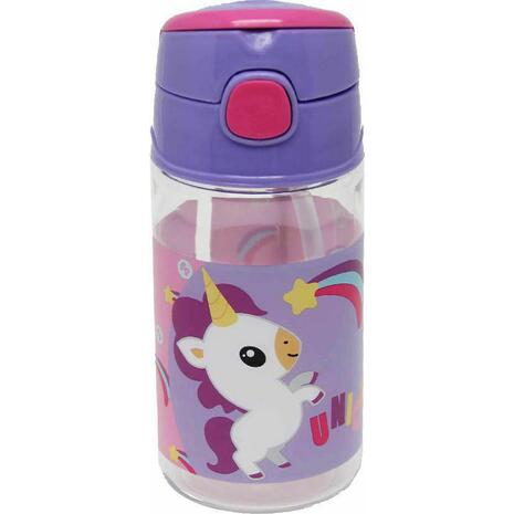 Παγουρίνο πλαστικό GIM Fisher Price Unicorn Rainbow 350ml (571-51204)