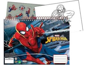 Μπλοκ Ζωγραφικής GIM Spiderman 23x33cm 40 φύλλων (337-75416)