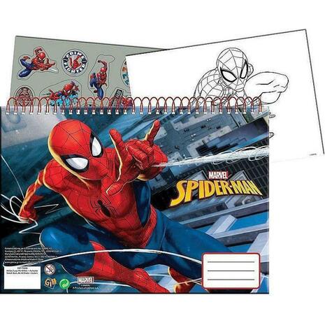 Μπλοκ Ζωγραφικής GIM Spiderman 23x33cm 40 φύλλων (337-75416)