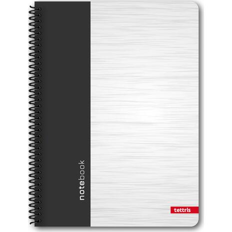 Τετράδιο Σπιράλ TETTRIS Notebook 3 θεμάτων 17x24cm 90 φύλλων (Διάφορα σχέδια)