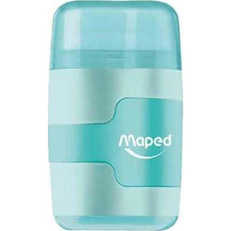 Γόμα-Ξύστρα Maped Connect 2 τρύπες παστελ χρώματα (049231)