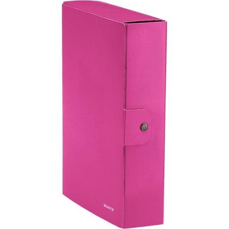Κουτί αρχειοθέτησης Leitz Wow 3967 8 cm ροζ
