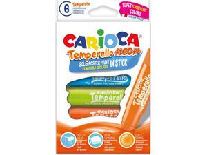 Τέμπερες Carioca Temperello Neon 6 Χρώματα 42675