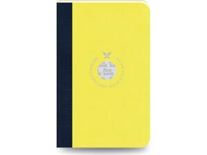 Σημειωματάριο flex global smartbook ριγέ 9x14cm κίτρινο