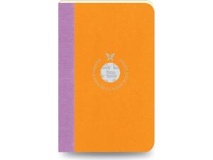 Σημειωματάριο flex global smartbook ριγέ 9x14cm πορτοκαλί