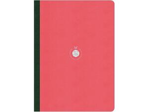 Σημειωματάριο Flexbook Smartbook Large Ruled ριγέ 17x24cm 160Φ Ροζ