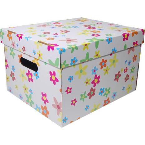 Κουτί αρχειοθέτησης NEXT A4 19x30x25.5cm "λουλούδια"
