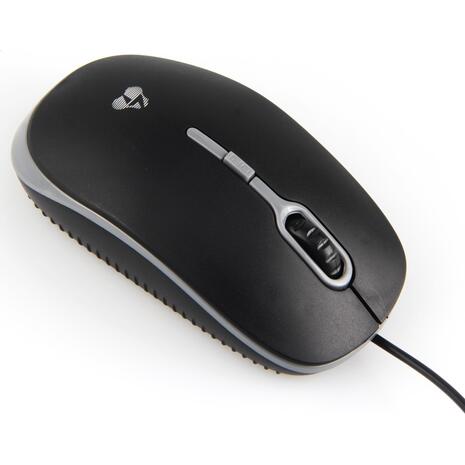 Eνσύρματο ποντίκι Powertech 1600DPI Μαύρο-Γκρι PT-604