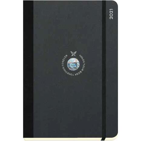 Ημερολόγιο εβδομαδιαίο Flex Global 2021 14x20cm σε διάφορα χρώματα