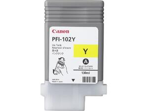 Μελάνι εκτυπωτή CANON PFI-102Y Yellow 130ml 0898B001