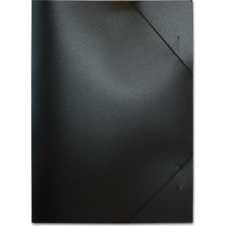 Φάκελος Next με λάστιχο PP 35x25cm μαύρος