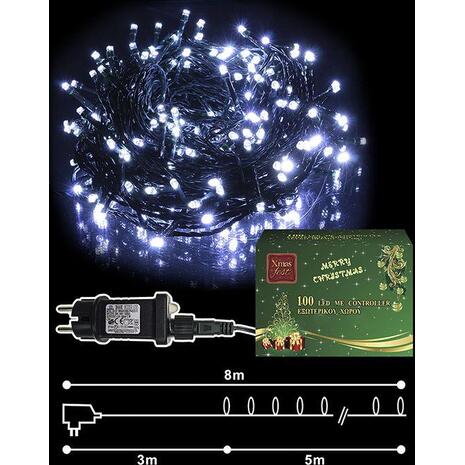 100 led Λαμπάκια Για Εξωτερικό Χώρο