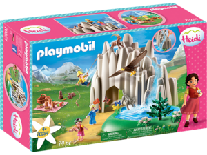 Playmobil Η Χάιντι, Ο Πέτερ και Η Κλάρα Στην Κρυστάλλινη Λίμνη 70254