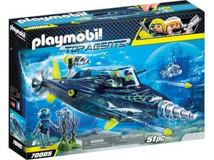 Playmobil Σκάφος Υποβρύχιων Καταστροφών της Shark Team 70005